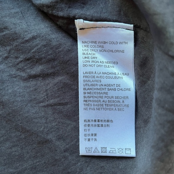 Urban Outfitters Floral Black & White Button Up Midi Dress - Picture 5 of 5